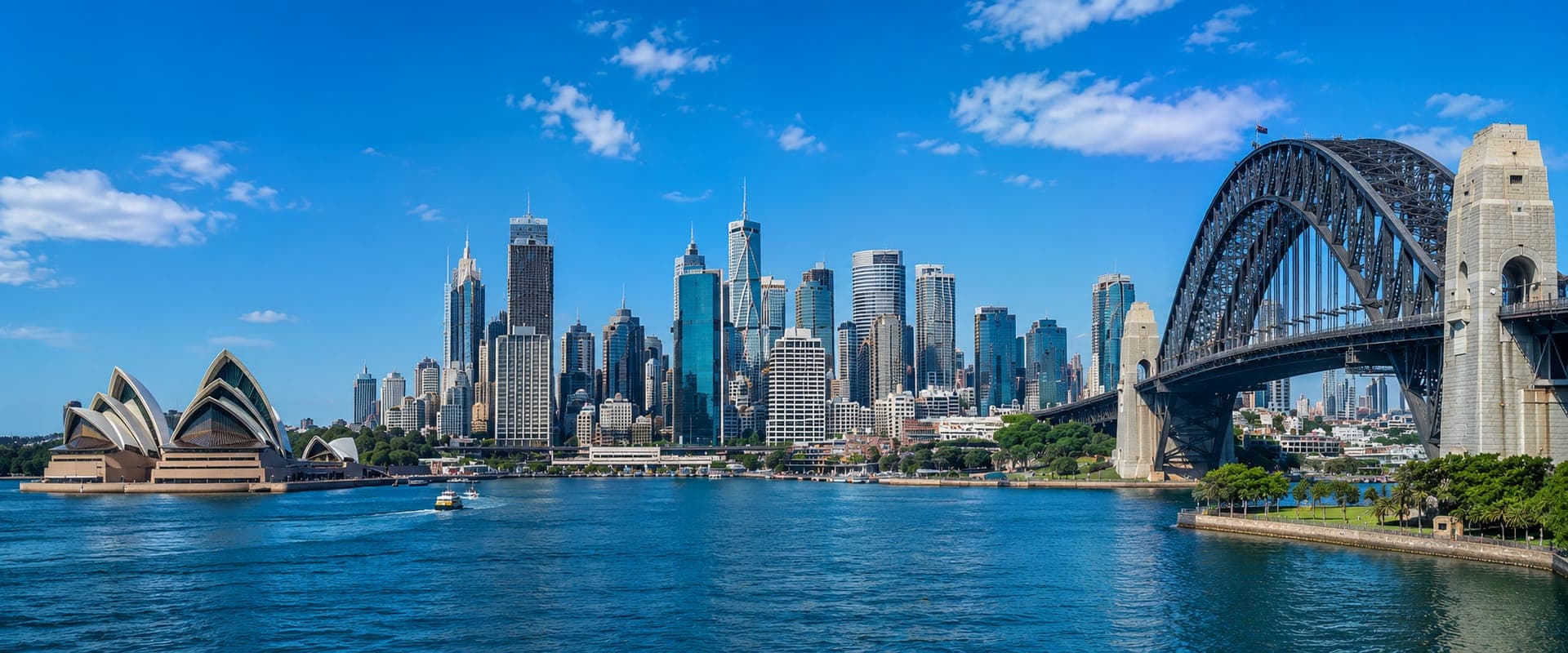 Sydney Harbour Bridge and Opera House